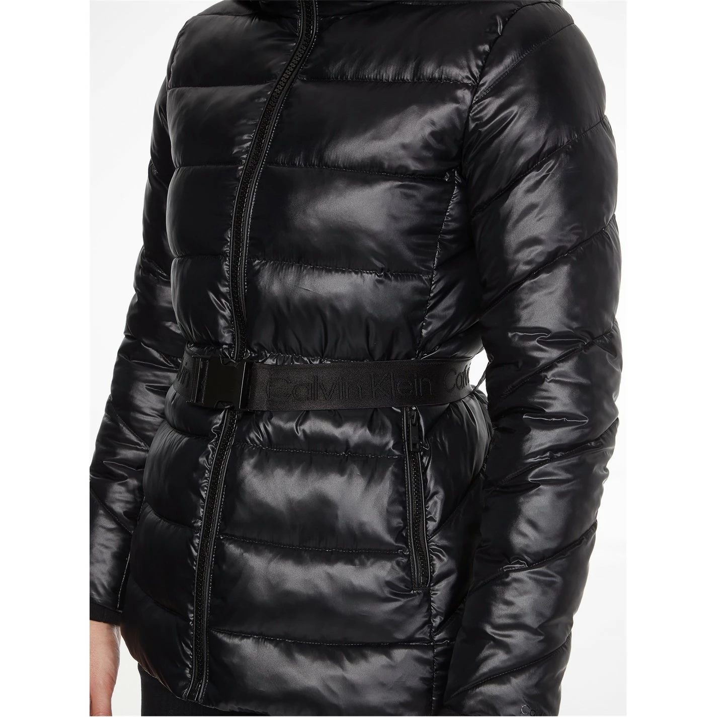 CALVIN KLEIN Essential Belted Jacket - Image 4