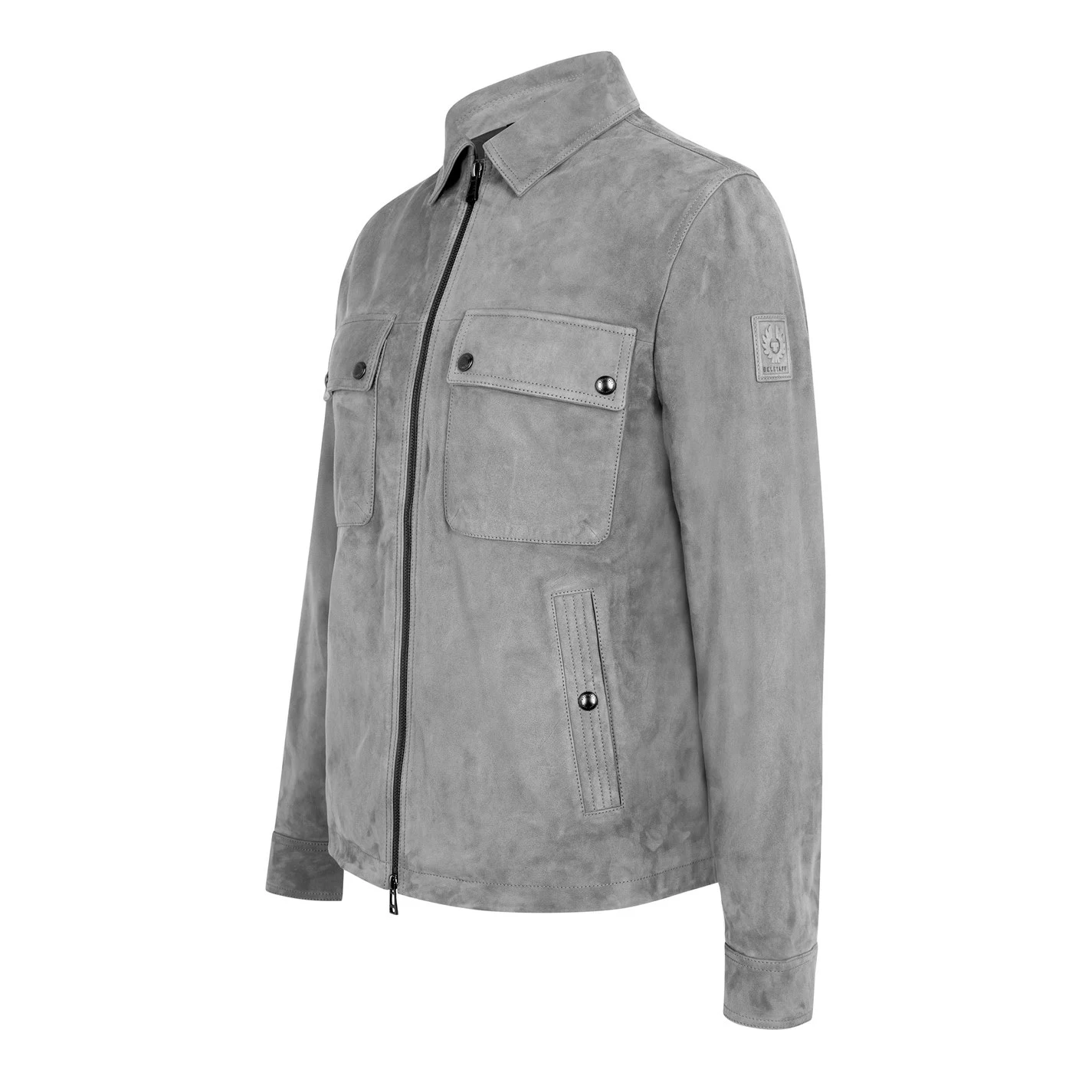 BELSTAFF Suede Tour Overshirt Jacket - Image 6