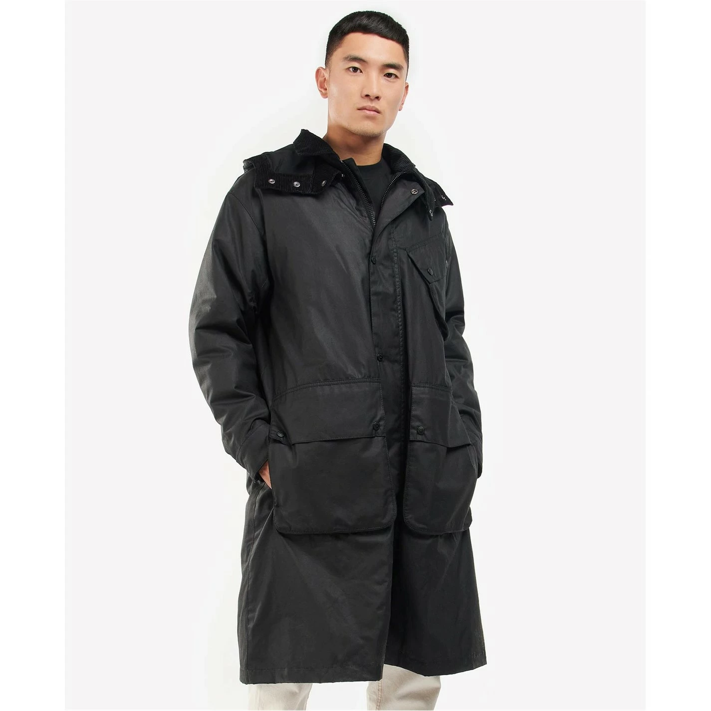 BARBOUR INTERNATIONAL Ymc Oversized Rider Waxed Jacket - Image 2