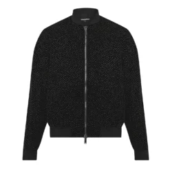 DSQUARED2 Velvet Stardust Bomber Jacket