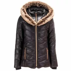 Firetrap Luxe Bubble Jacket Junior Girls