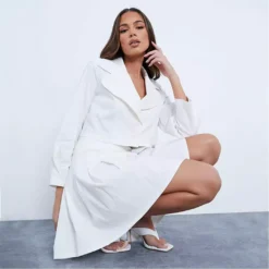 I Saw It First Cropped Balloon Sleeve Jacket