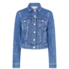 French Connection Button Denim Jacket