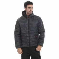 Lee Cooper Camo Padded Jacket Mens