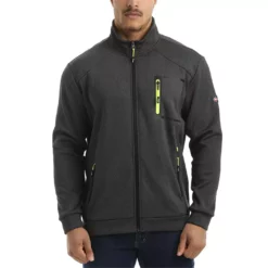 Lee Cooper Full Zip Fleece Jacket Mens