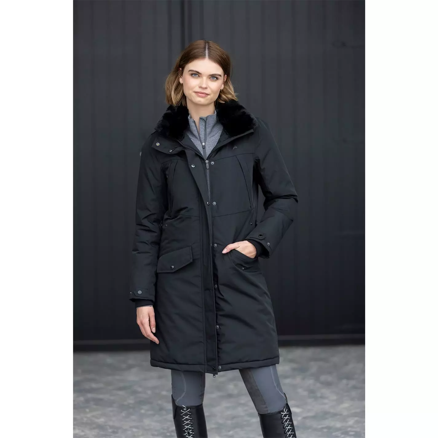 Eurostar Long Waterproof Jacket Lauren Ladies - Image 3