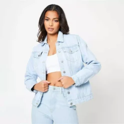 I Saw It First Classic Denim Jacket