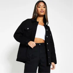 I Saw It First Classic Denim Jacket