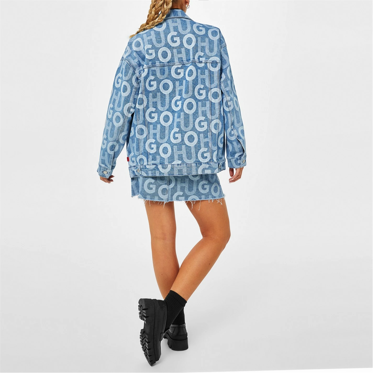 Hugo Swirl Denim Jacket - Image 3