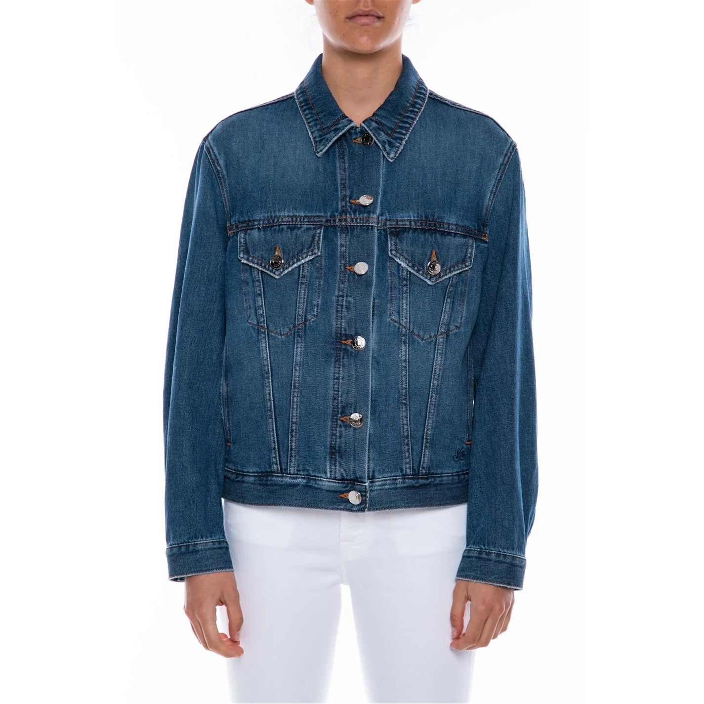 JACOB COHEN Denim Trucker Jacket - Image 2