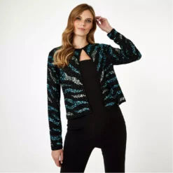 Biba BIBA X Tess Daly Sequin Jacket