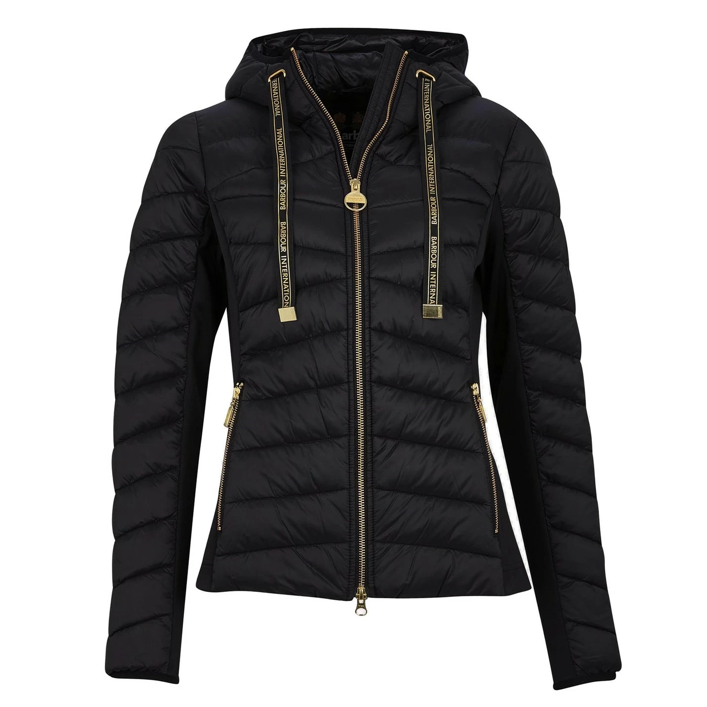 Barbour International Grid Quilted Jacket