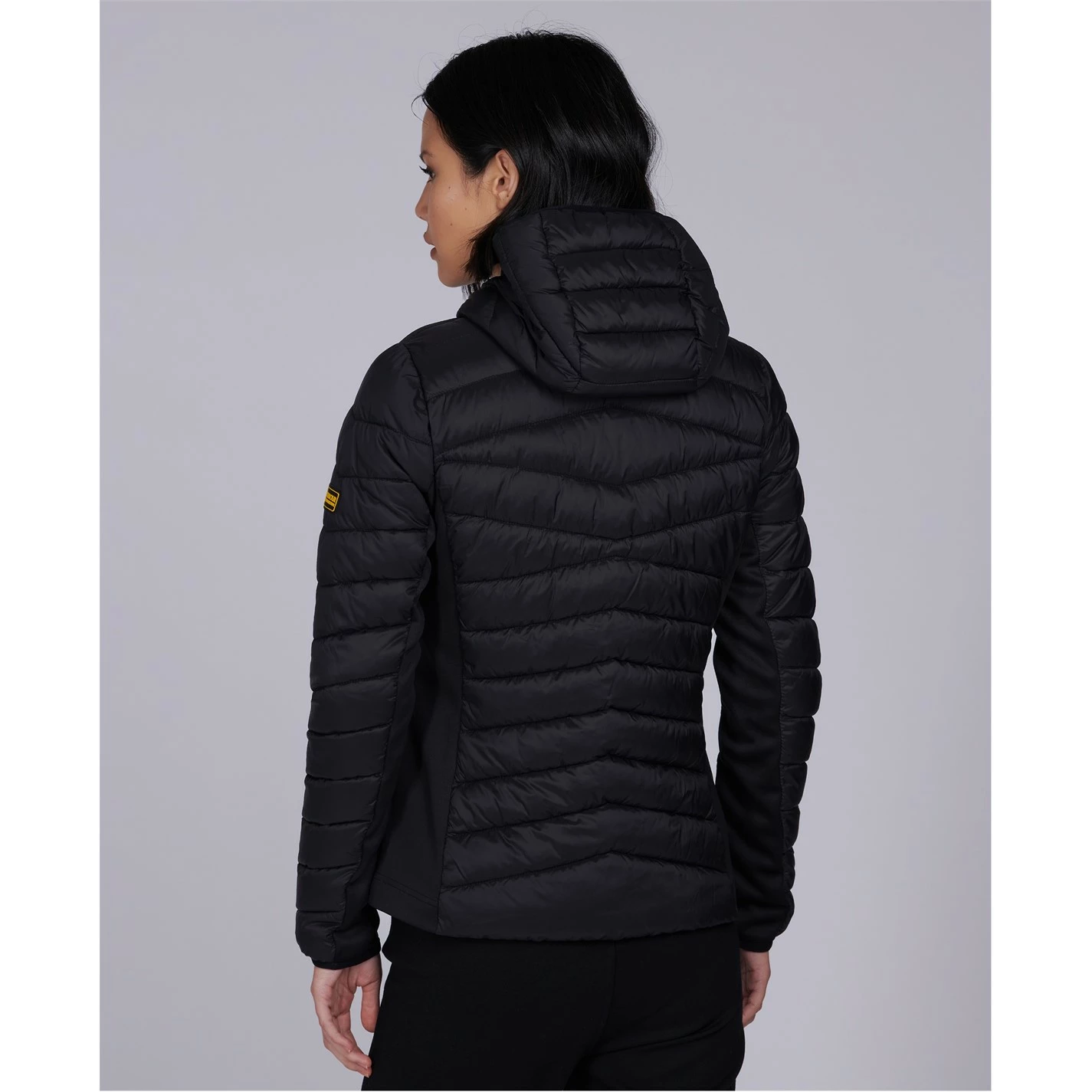 Barbour International Grid Quilted Jacket - Image 3
