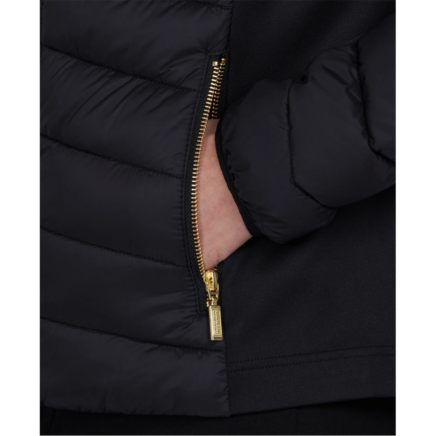 Barbour International Grid Quilted Jacket - Image 6