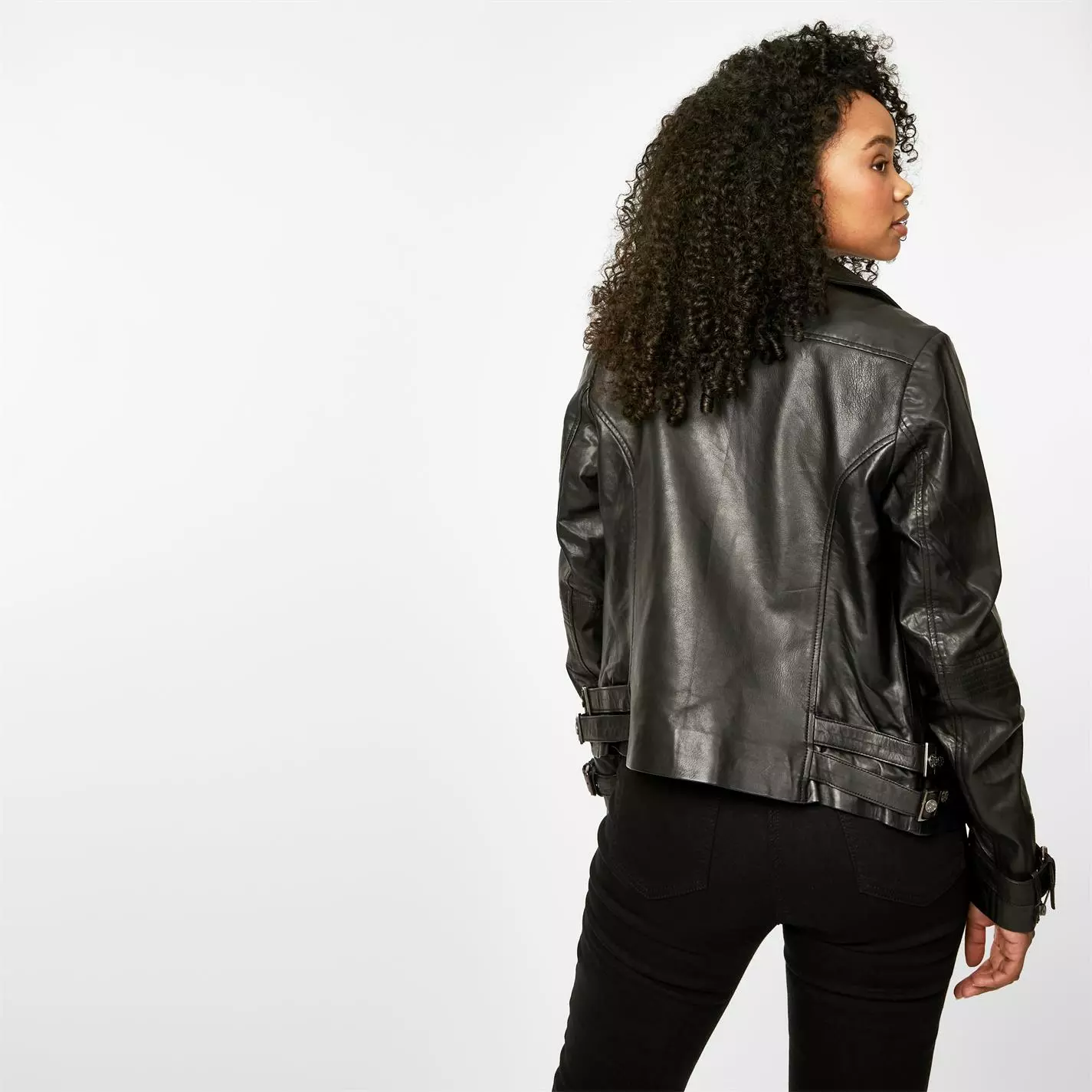 Biba BIBA Leather Biker Jacket - Image 2