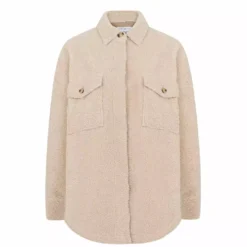 GOOD AMERICAN Cozy Sherpa Jacket