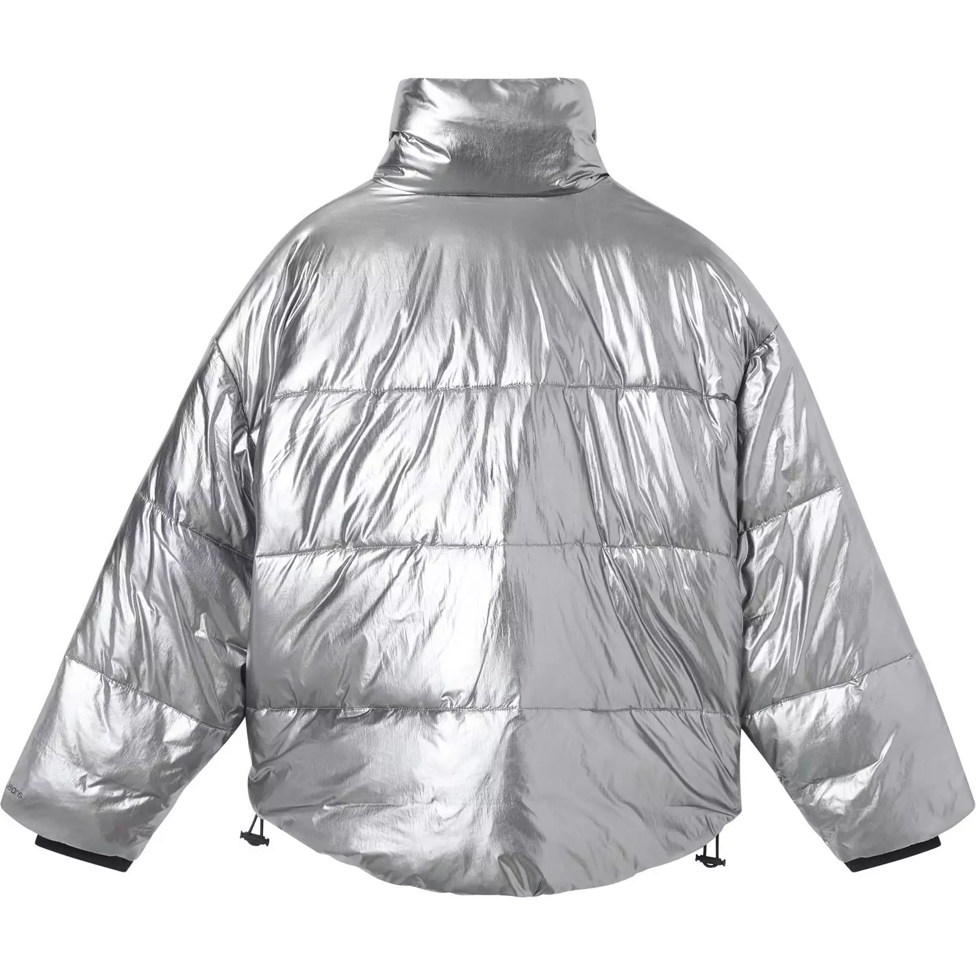 Calvin Klein Jeans Gun Metal Mono Puffer Jacket - Image 2
