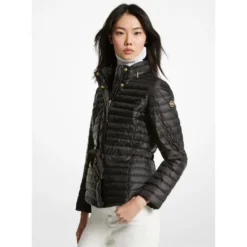 MICHAEL Michael Kors Belted Padded Jacket