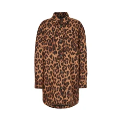 AllSaints AllSaints Sophie Leopard Jacket Womens