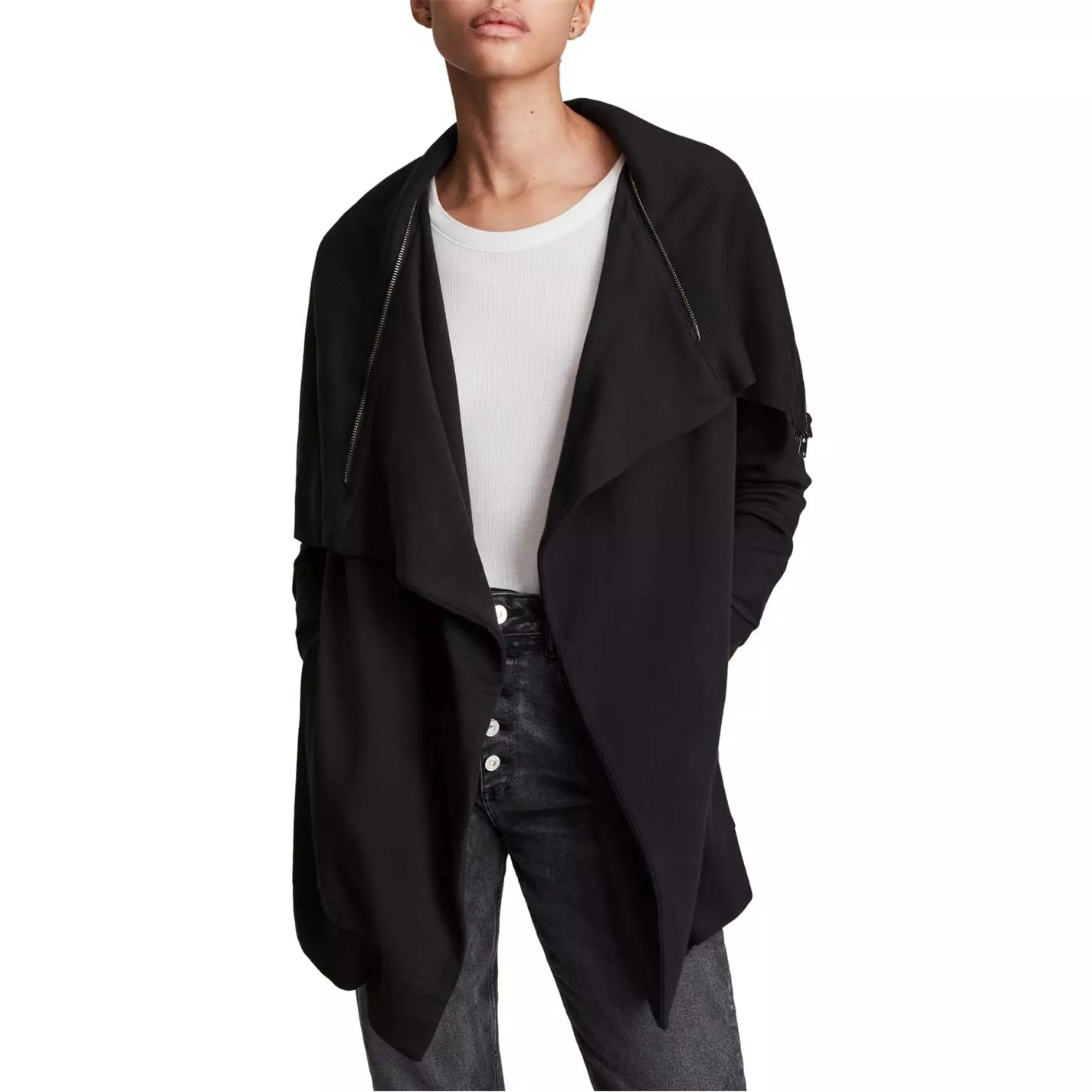 AllSaints Dahlia Sweat Jacket - Image 6
