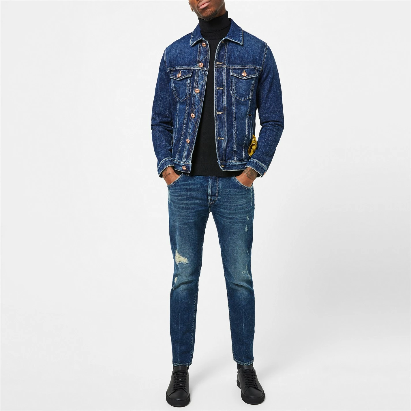 JACOB COHEN Denim Trucker Jacket - Image 2