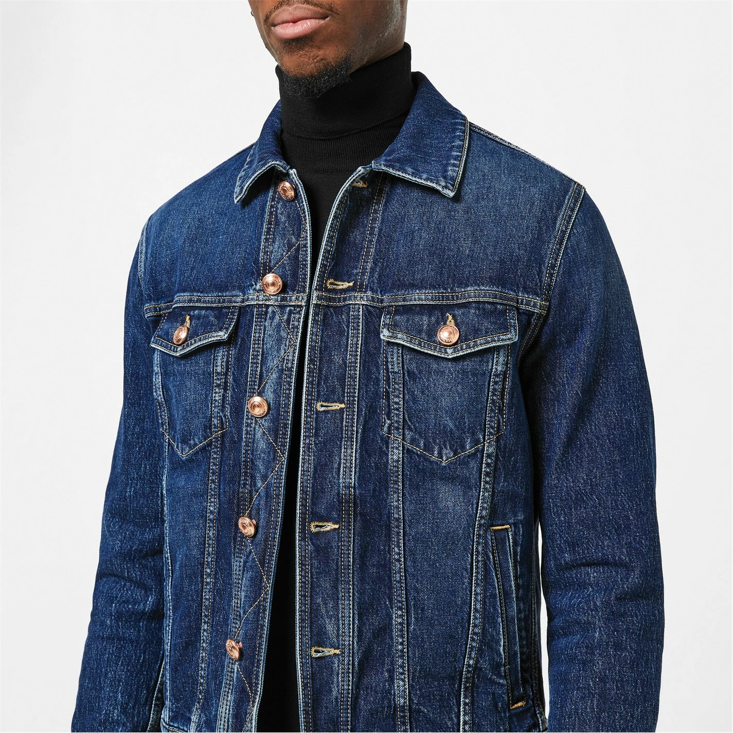 JACOB COHEN Denim Trucker Jacket - Image 4
