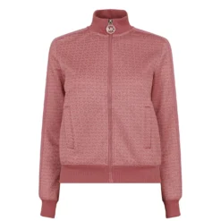 MICHAEL MICHAEL KORS Logo Stretch Jacquard Track Jacket