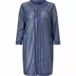 James Lakeland Openwork Eco Leather Jacket