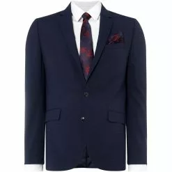 Kenneth Cole Sydney Jacquard Broken Stripe Suit Jacket