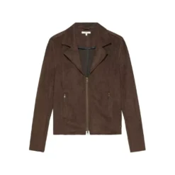 Sandwich Faux Suede Jacket