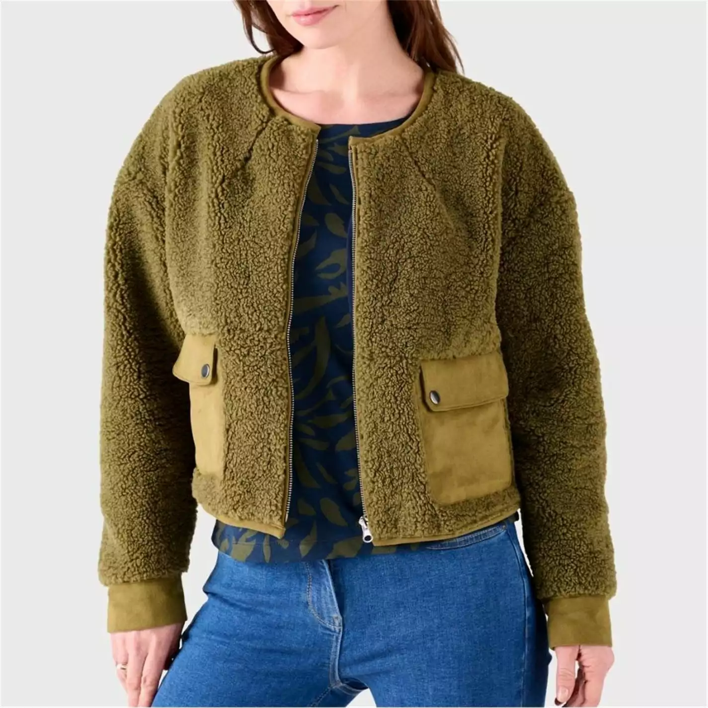 Sandwich Teddy Jacket - Image 2