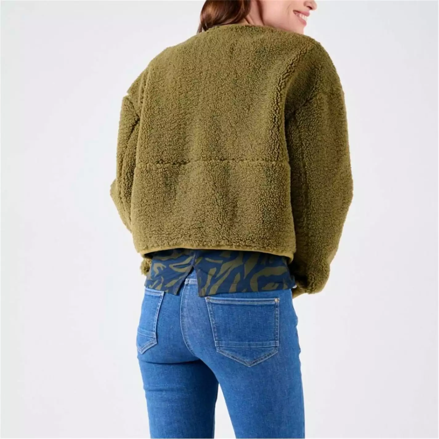 Sandwich Teddy Jacket - Image 3