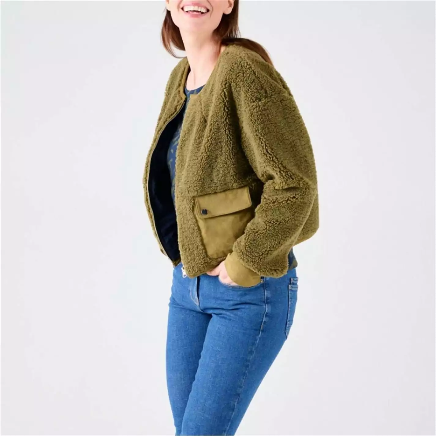 Sandwich Teddy Jacket - Image 6