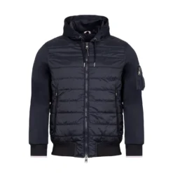 Eden Park Navy Blue Hooded Jacket