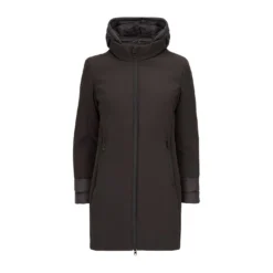 James Lakeland Dual Fabric Puffer Jacket