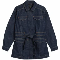 Ted Baker Gellier Denim Tie Waisted Utility Jacket