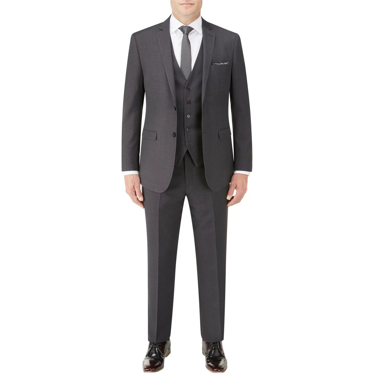 Skopes Nyborg Micro Check Suit Jacket - Image 5