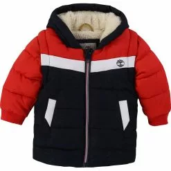 Timberland Baby Boys Multi-Coloured Puffer Jacket