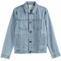 Ted Baker Helmit Light Wash Denim Jacket