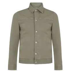 French Connection Military Denim Jacket