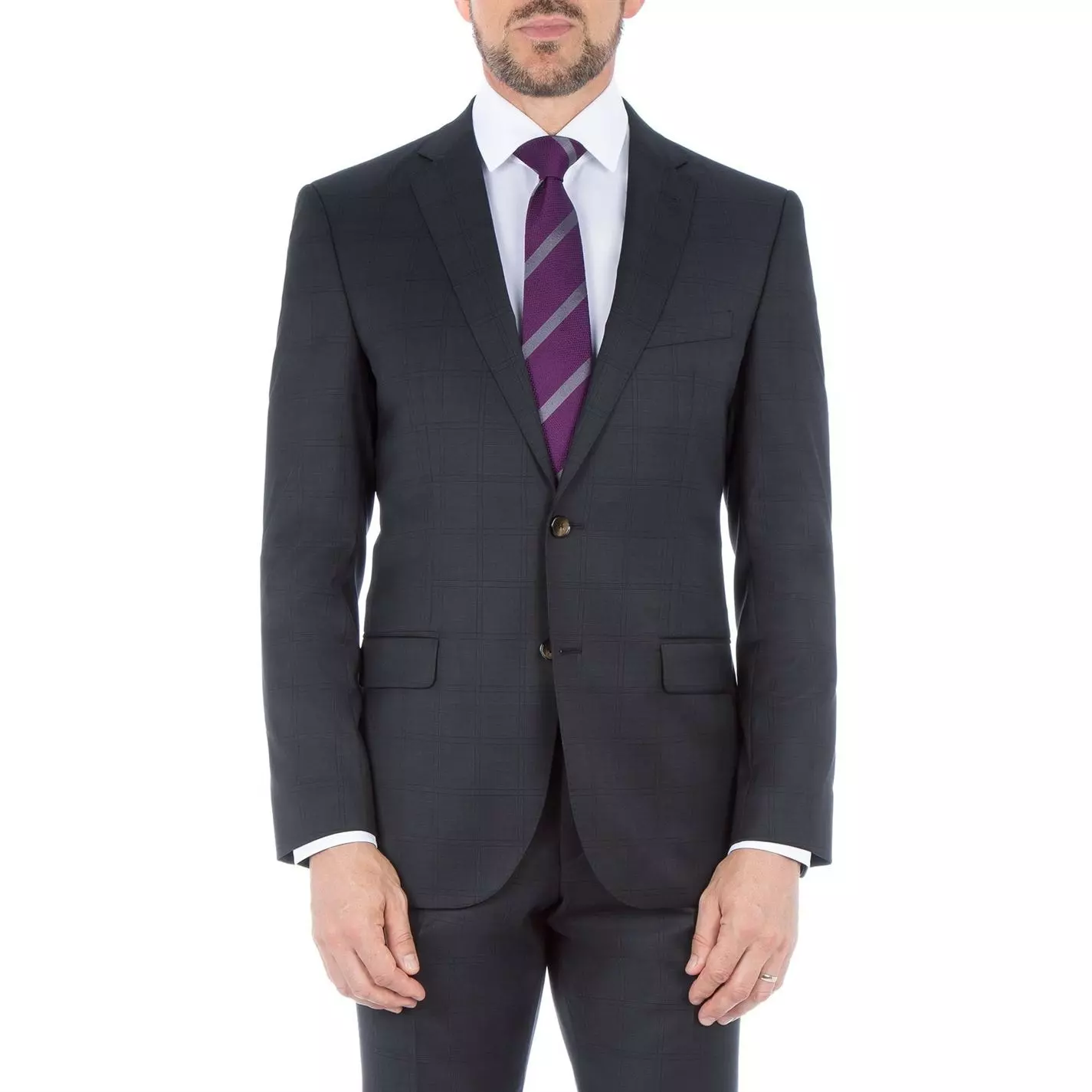 Baumler Arnulf Slim-Fit Checked Suit Jacket - Image 2