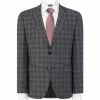 Hugo Jeffery Regular Check Two-Piece Suit Jacket