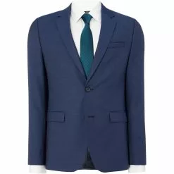 Hugo Astian Extra Slim Textured Two-Piece Suit Jacket