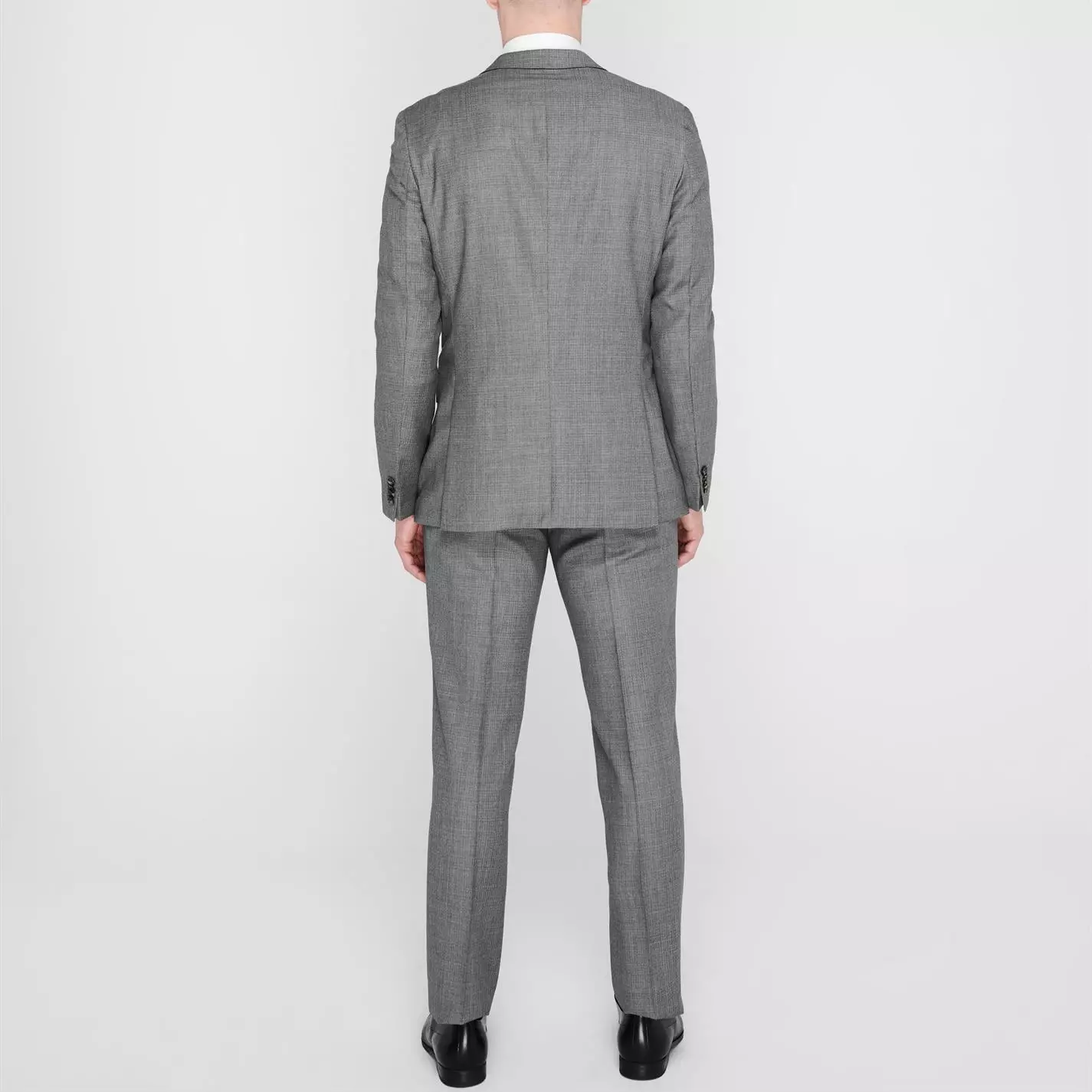 Boss Single Breasted Woven Texture Suit Jacket - Image 3