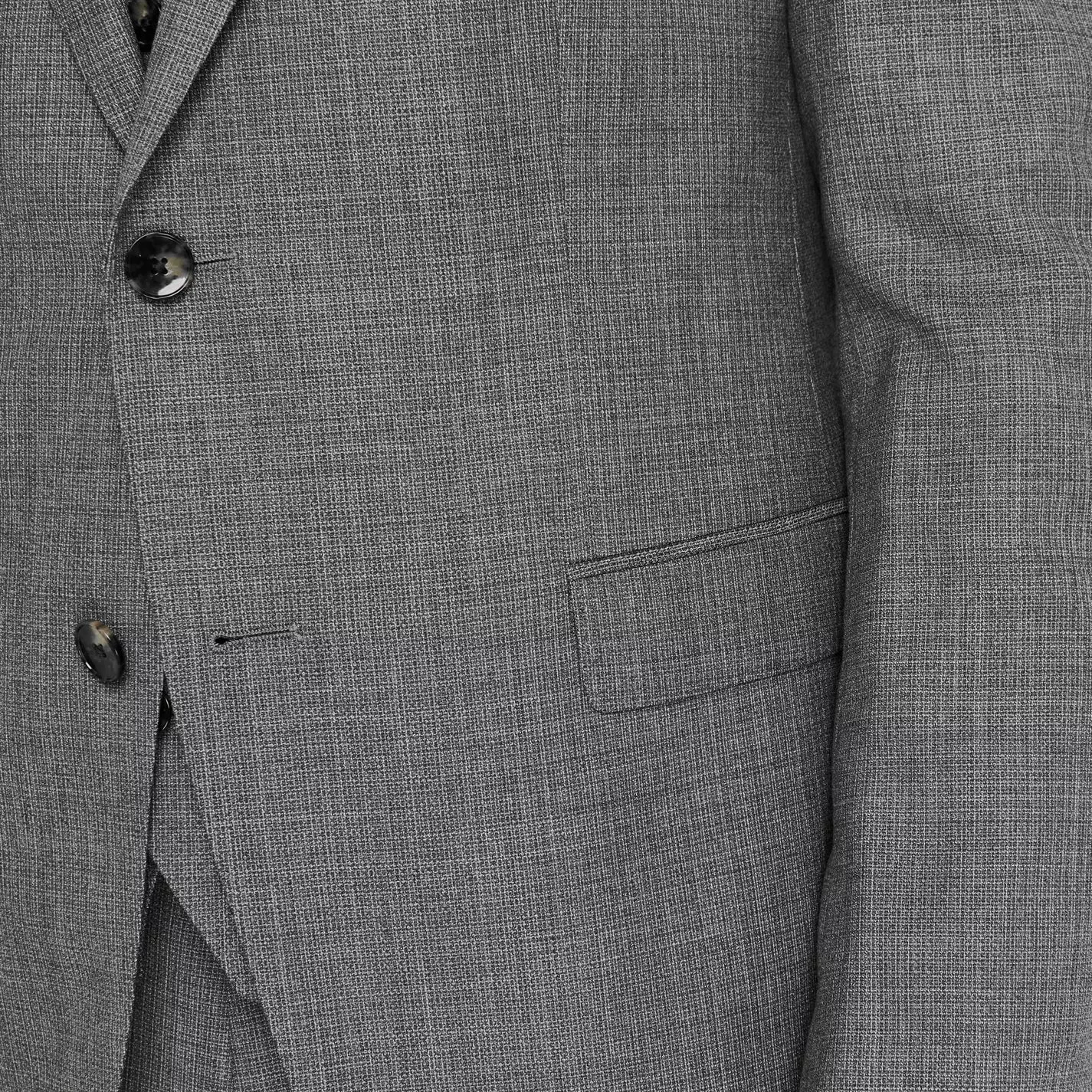 Boss Single Breasted Woven Texture Suit Jacket - Image 5