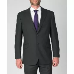 Simon Carter Formal Single-Breasted Wool Jacket