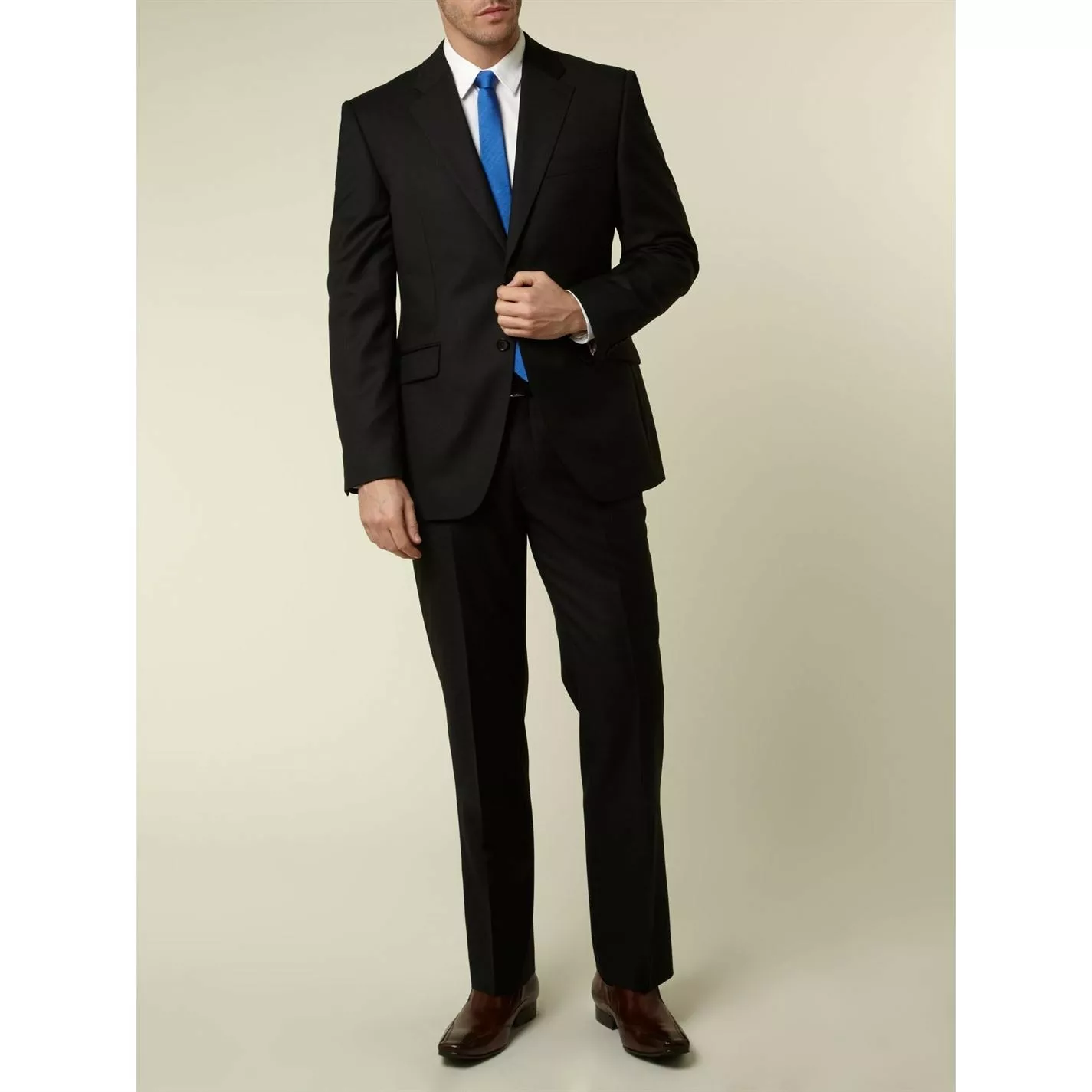 Howick Tailored Ford Fine Herringbone Suit Jacket - Image 2