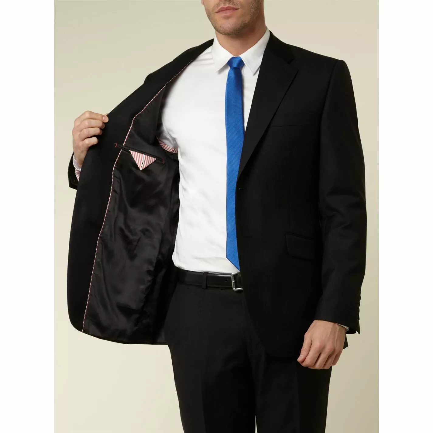 Howick Tailored Ford Fine Herringbone Suit Jacket - Image 4