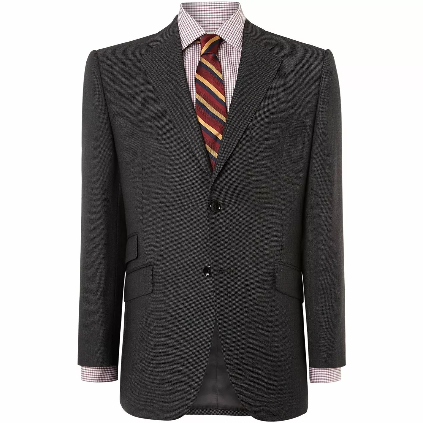 Howick Tailored Crawford Birdseye Suit Jacket