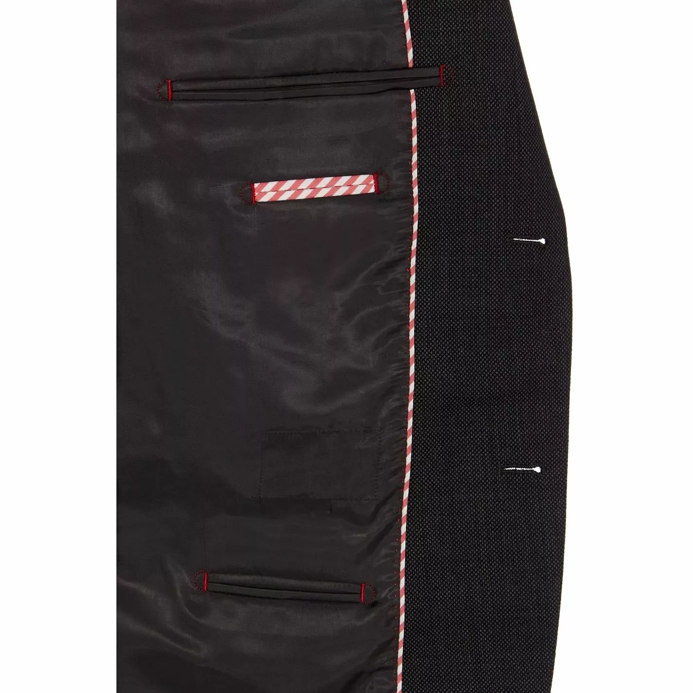 Howick Tailored Crawford Birdseye Suit Jacket - Image 4